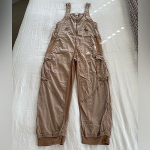 COPY - Free people, jump suit, sand shell/ tan, size Lg
